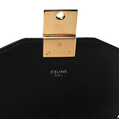 Celine Shiny Calfskin Medium C Bag Black 6 of 10