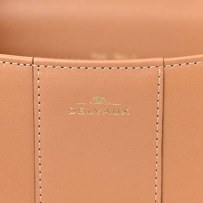 Delvaux Grained Calfskin Mini Brillant Satchel Nude 6 of 13