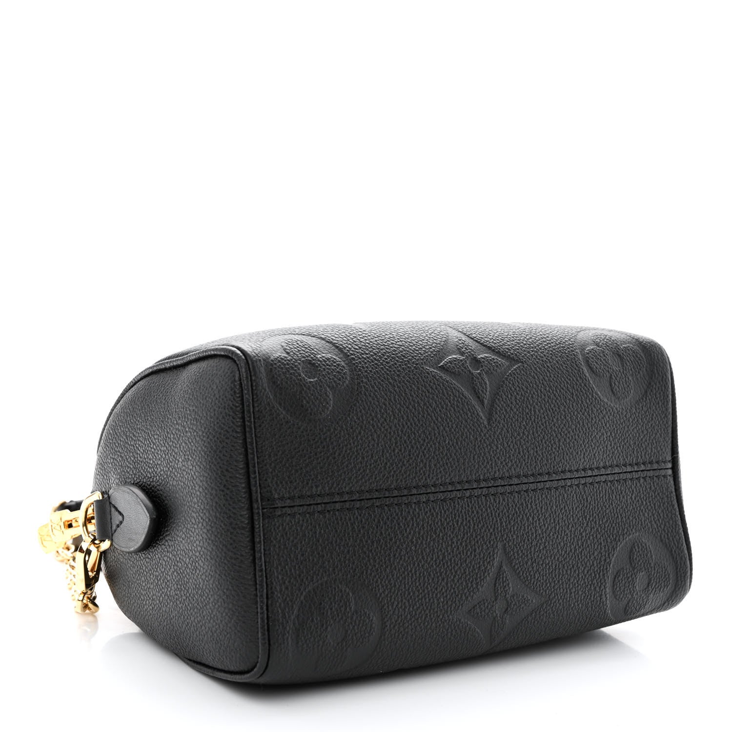 Louis Vuitton Empreinte Monogram Giant Speedy Bandouliere 20 Black 4 of 12