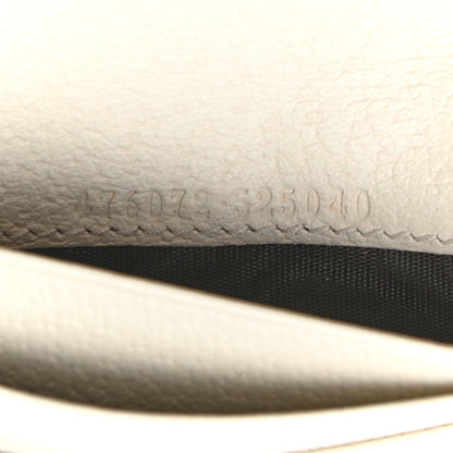 Gucci GG Supreme Monogram Web Queen Margaret Card Case Wallet Beige Mystic White 7 of 7