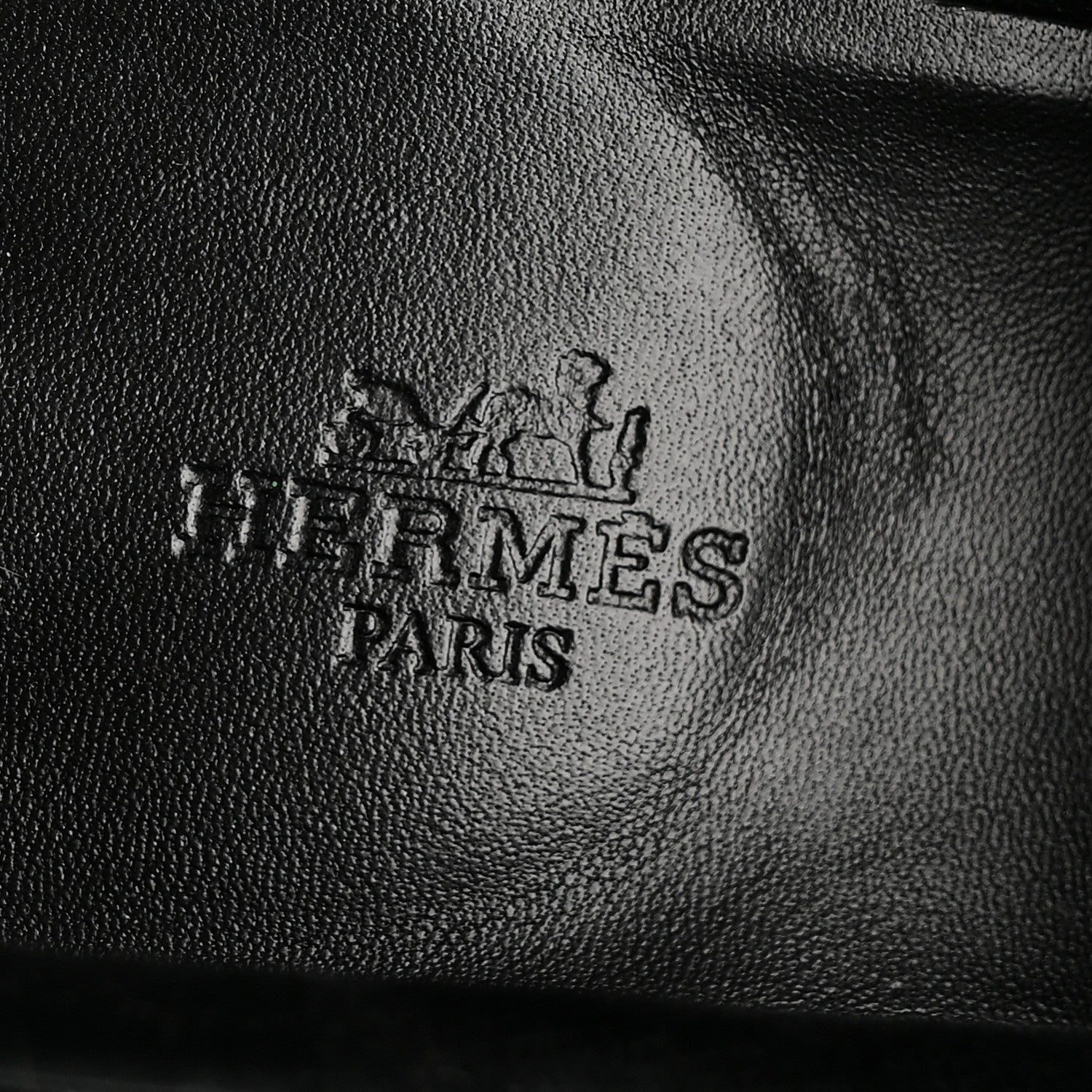 Hermes Velvet Womens Paris Loafers 41 Black 7 of 10