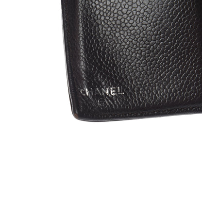 Chanel Caviar Timeless CC Yen Wallet Dark Brown 6 of 11