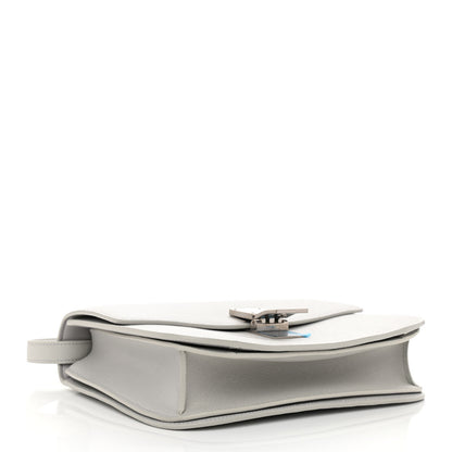 Celine Liege Calfskin Medium Classic Box Flap Bag Pale Grey 4 of 9