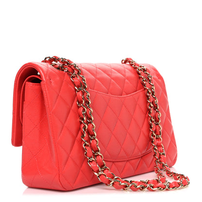 Chanel Caviar Quilted Medium Double Flap Red 3 of 10