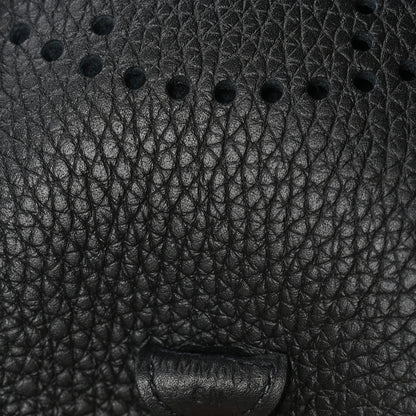 Hermes Taurillon Clemence Evelyne TPM Black 7 of 12