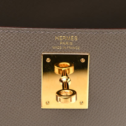 Hermes Epsom Kelly Sellier 28 Etain 6 of 13