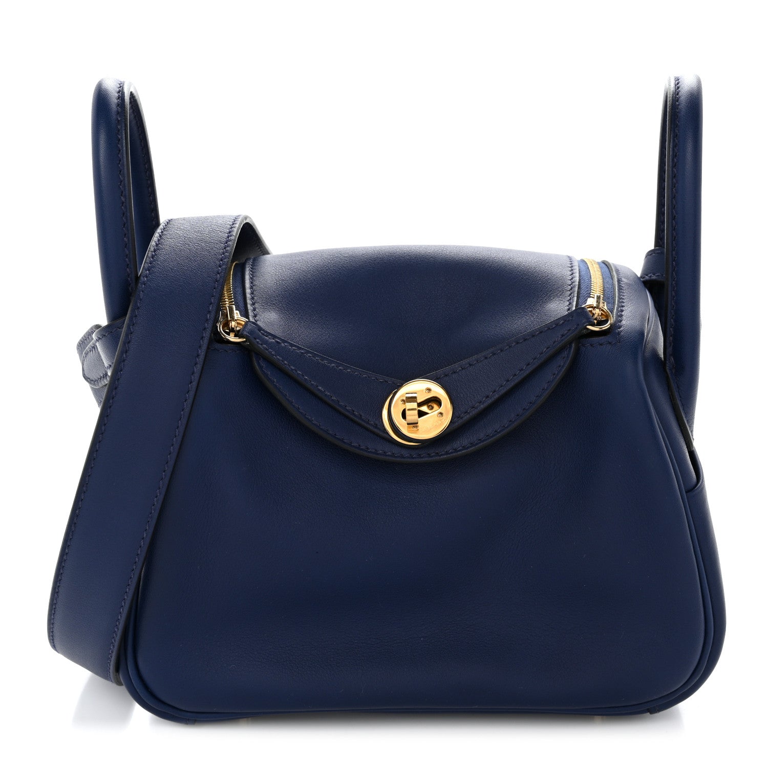 Hermes Swift Mini Lindy 20 Bleu Saphir 1 of 10