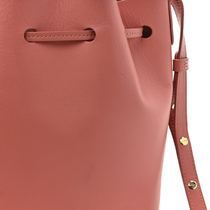 Mansur Gavriel Calfskin Mini Bucket Bag Blush 13 of 18