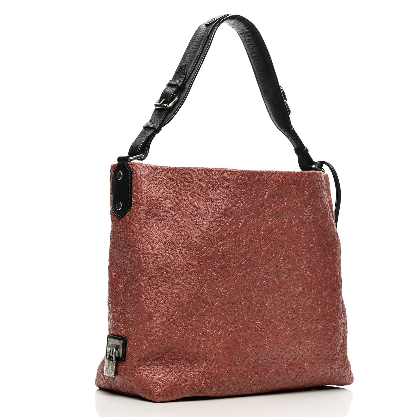 Monogram Lambskin Antheia Hobo PM Framboise