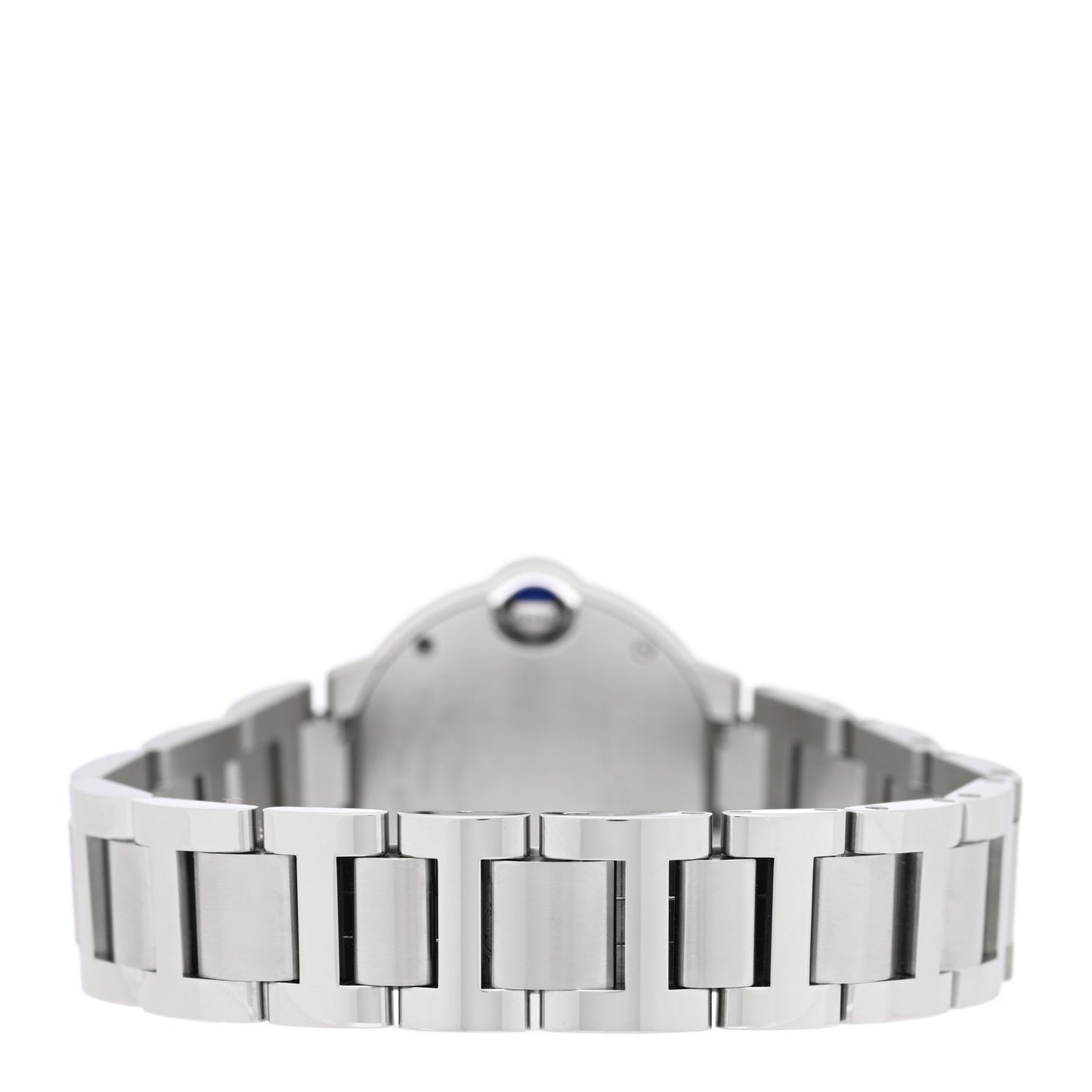 Stainless Steel Diamond Bezel 28mm Ballon Bleu De Cartier Quartz Watch