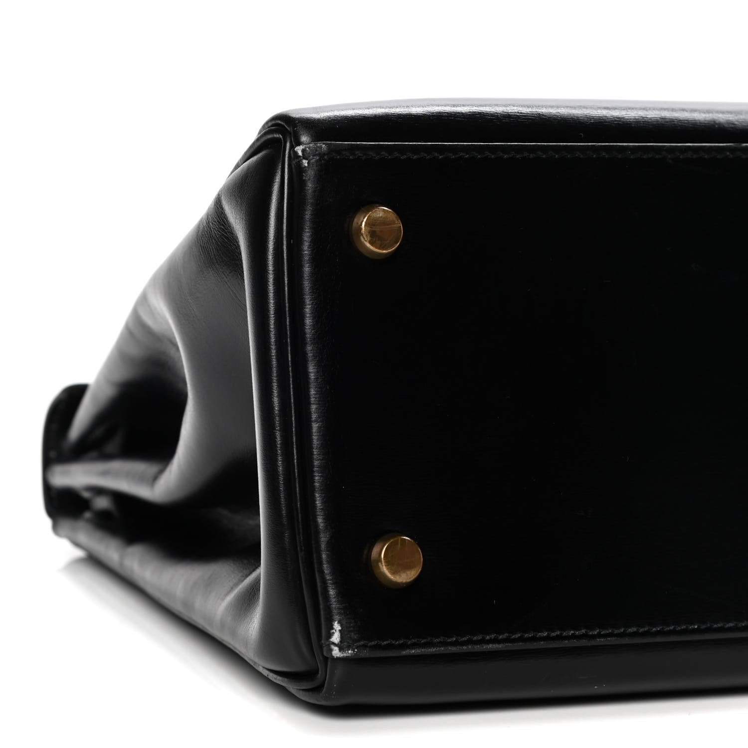 Hermes Box Kelly Retourne 28 Black 5 of 8