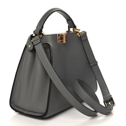 Fendi Vitello Medium Peekaboo Iconic Essentially Satchel Moon Miel 3 of 9