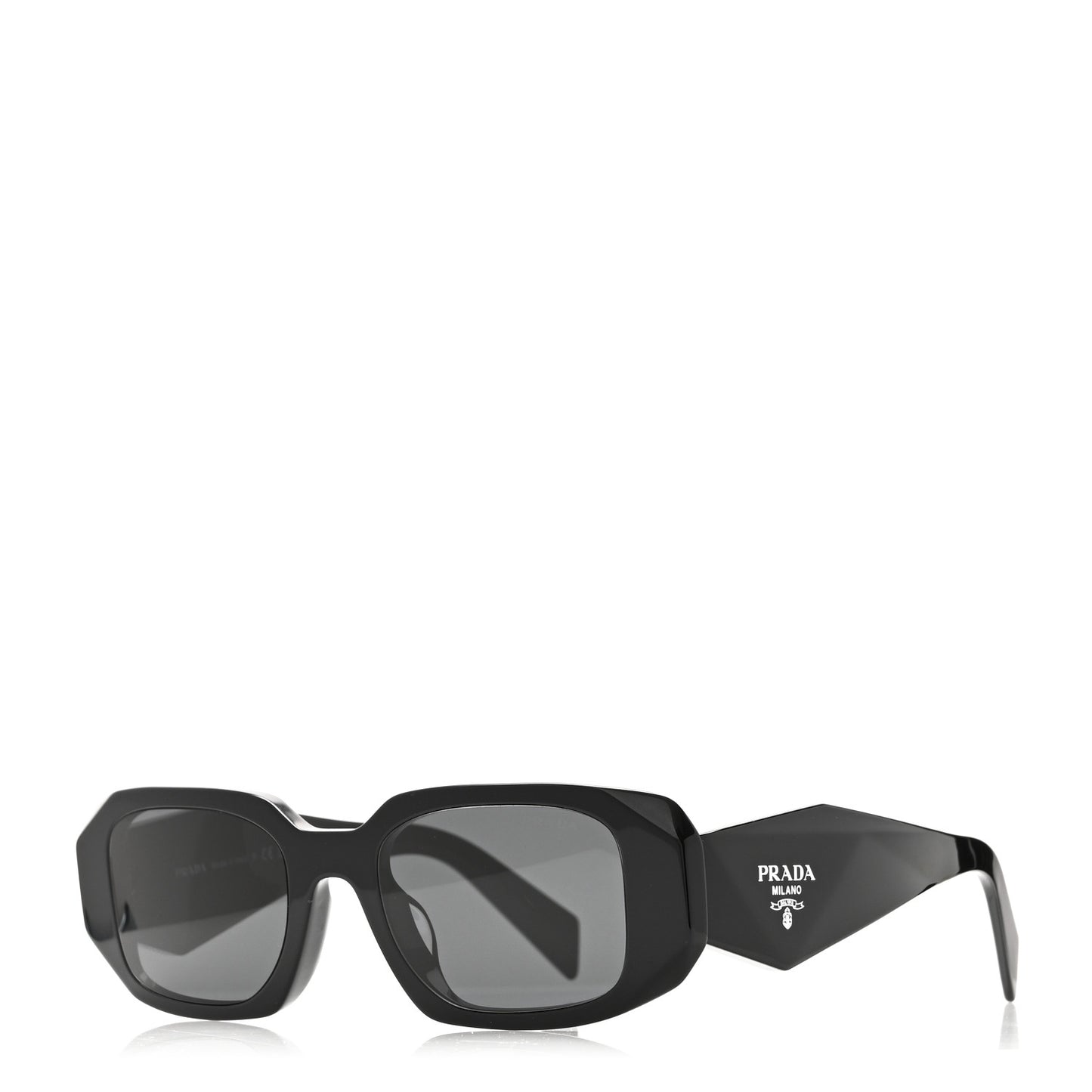 Acetate Symbole Sunglasses SPR 17W Black