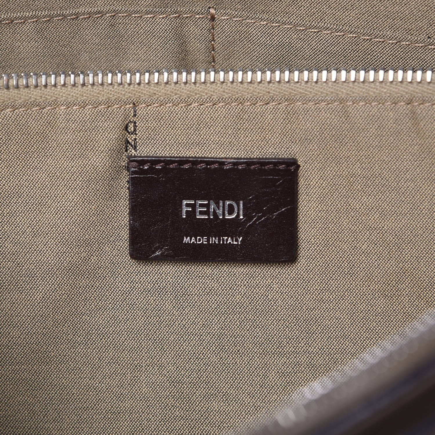 Fendi Vitello Dolce Large By The Way Boston Bag Tortora Seppia 6 of 11