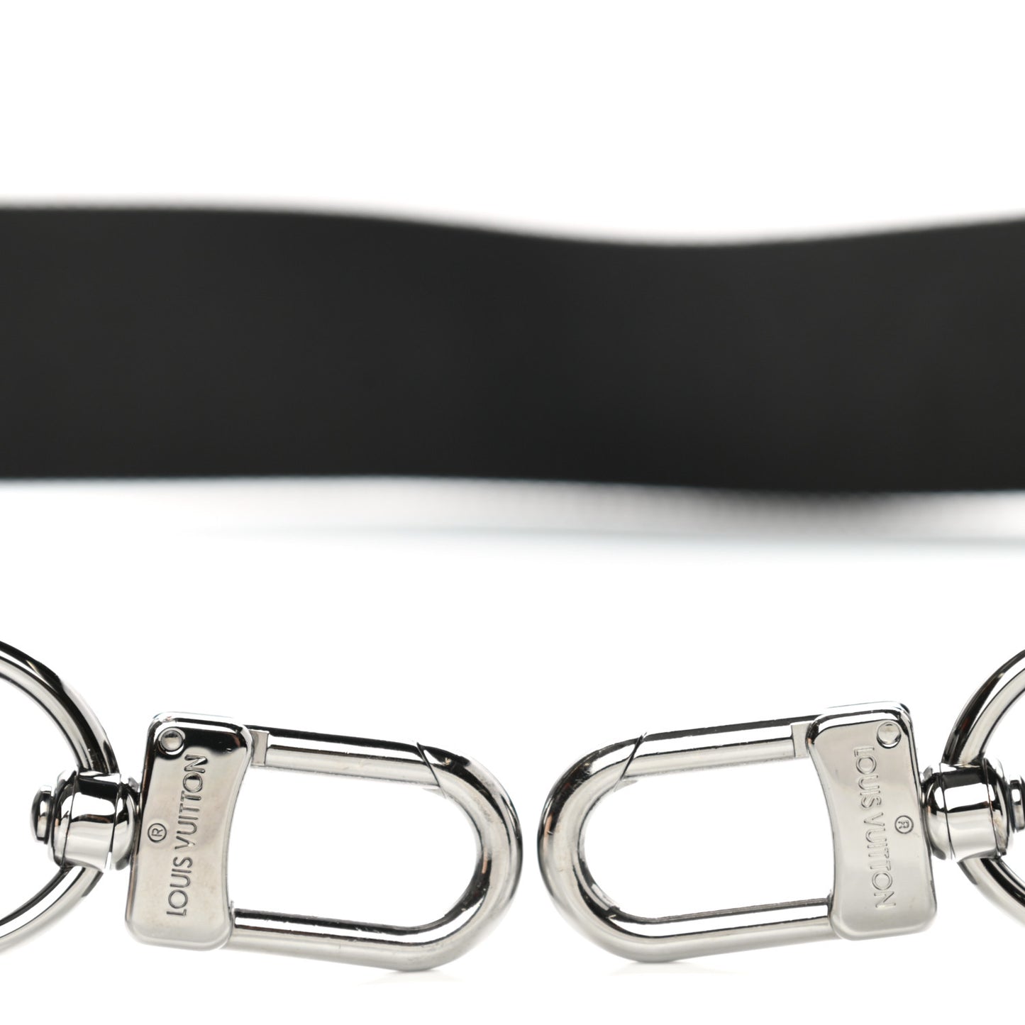 Monogram Multi Pochette Accessories Shoulder Strap Black Ivory