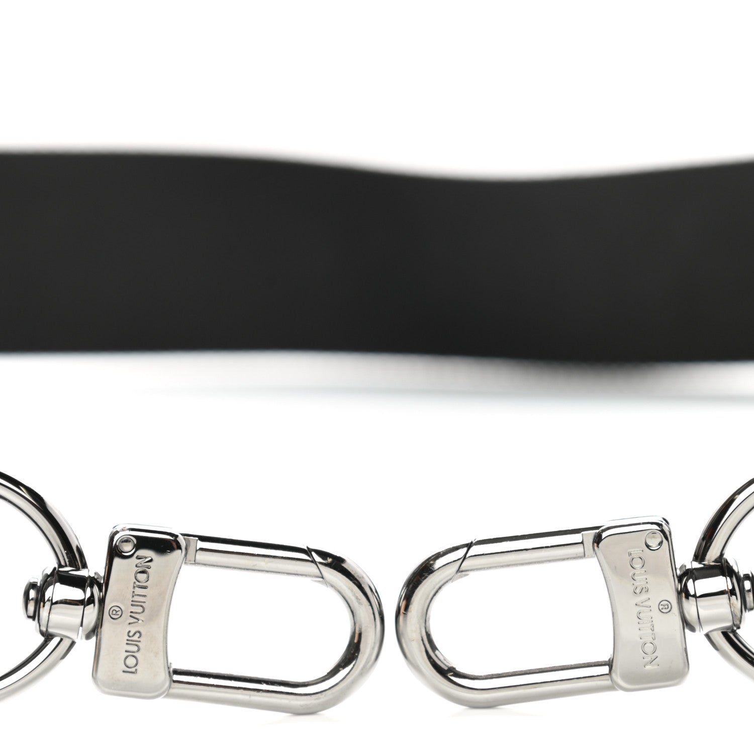 Louis Vuitton Monogram Multi Pochette Accessories Shoulder Strap Black Ivory 5 of 5