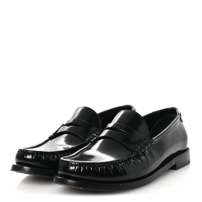 Saint Laurent Magnum Lux Chunky Le Loafer Penny Slippers 36 Black 4 of 12