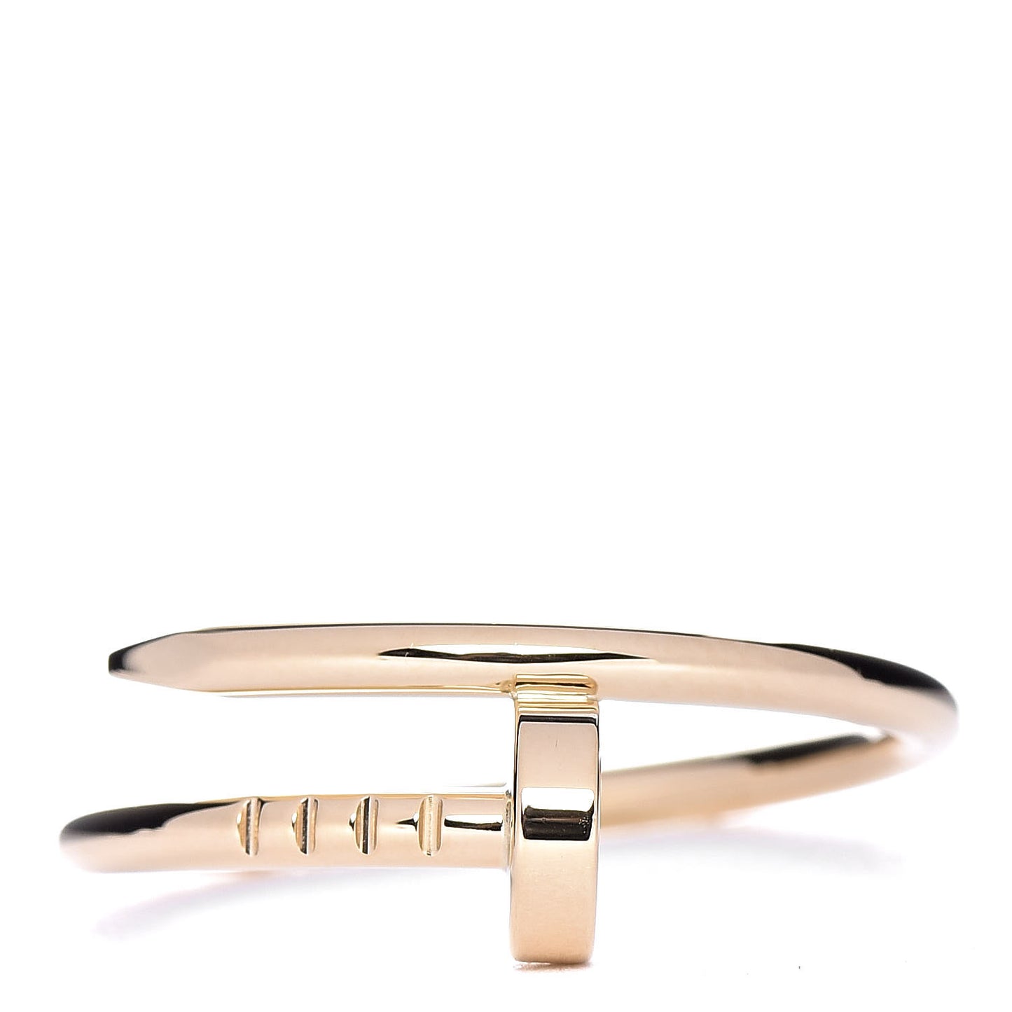 18K Yellow Gold Small Juste Un Clou Ring 54 6.75