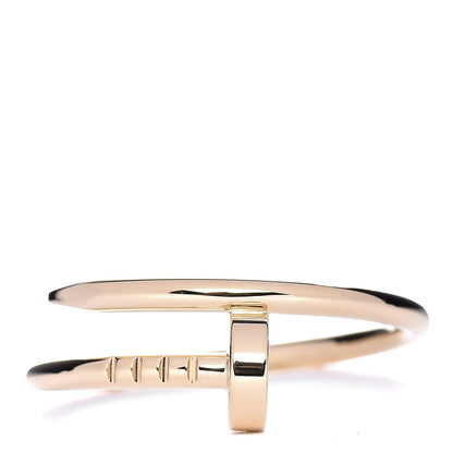 Cartier 18K Yellow Gold Small Juste Un Clou Ring 54 6.75 1 of 6