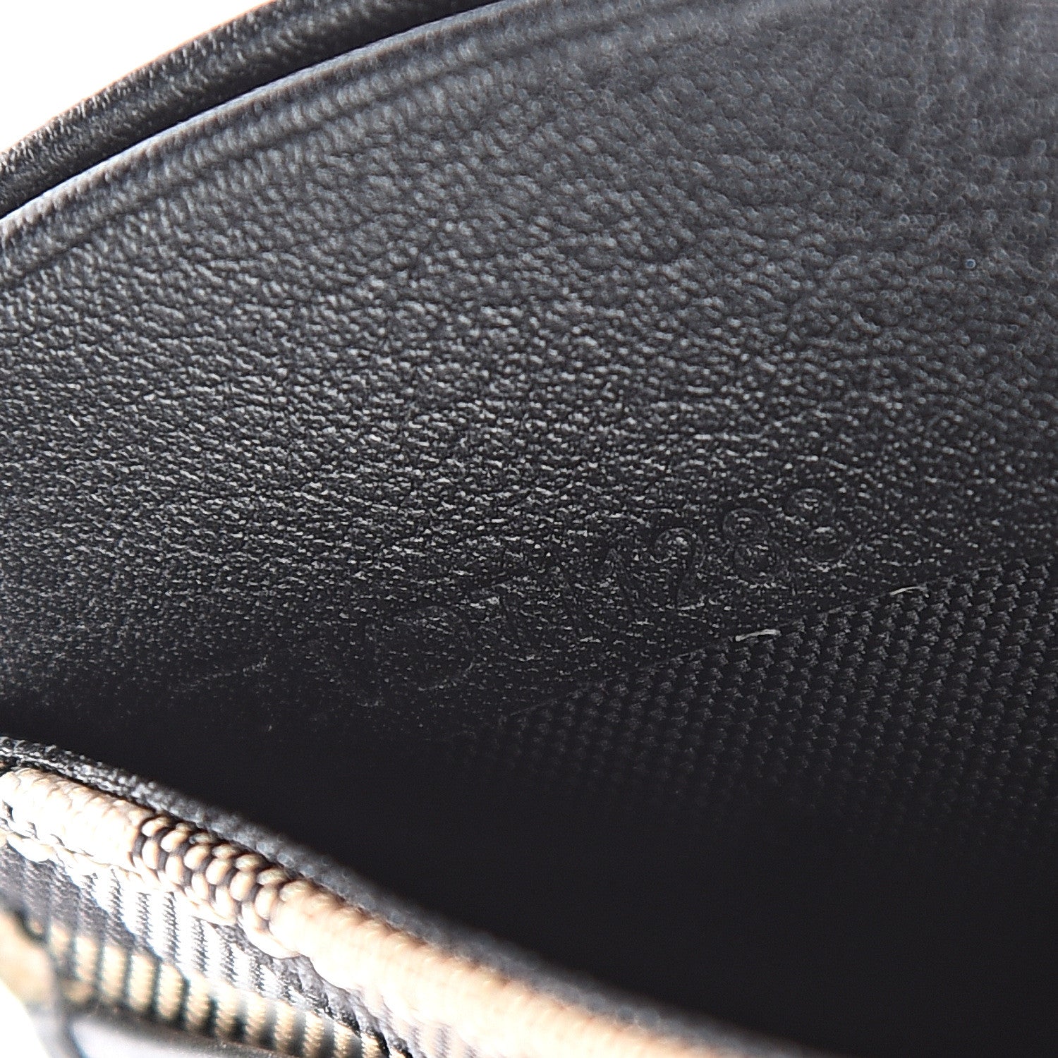 Burberry Calfskin Horseferry Check Izzy Card Case Black 6 of 6
