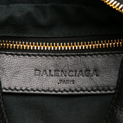 Balenciaga Chevre Gold Metallic Edge Hardware Hip Black 6 of 7