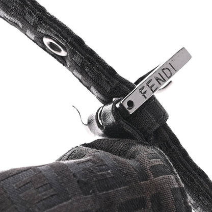 Fendi Zucchino Mama Baguette Black 15 of 19