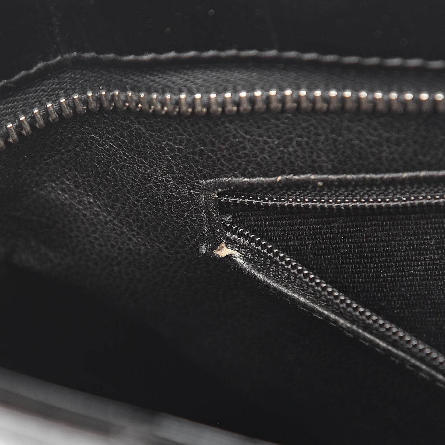 Patent Quilted Medallion Tote Black