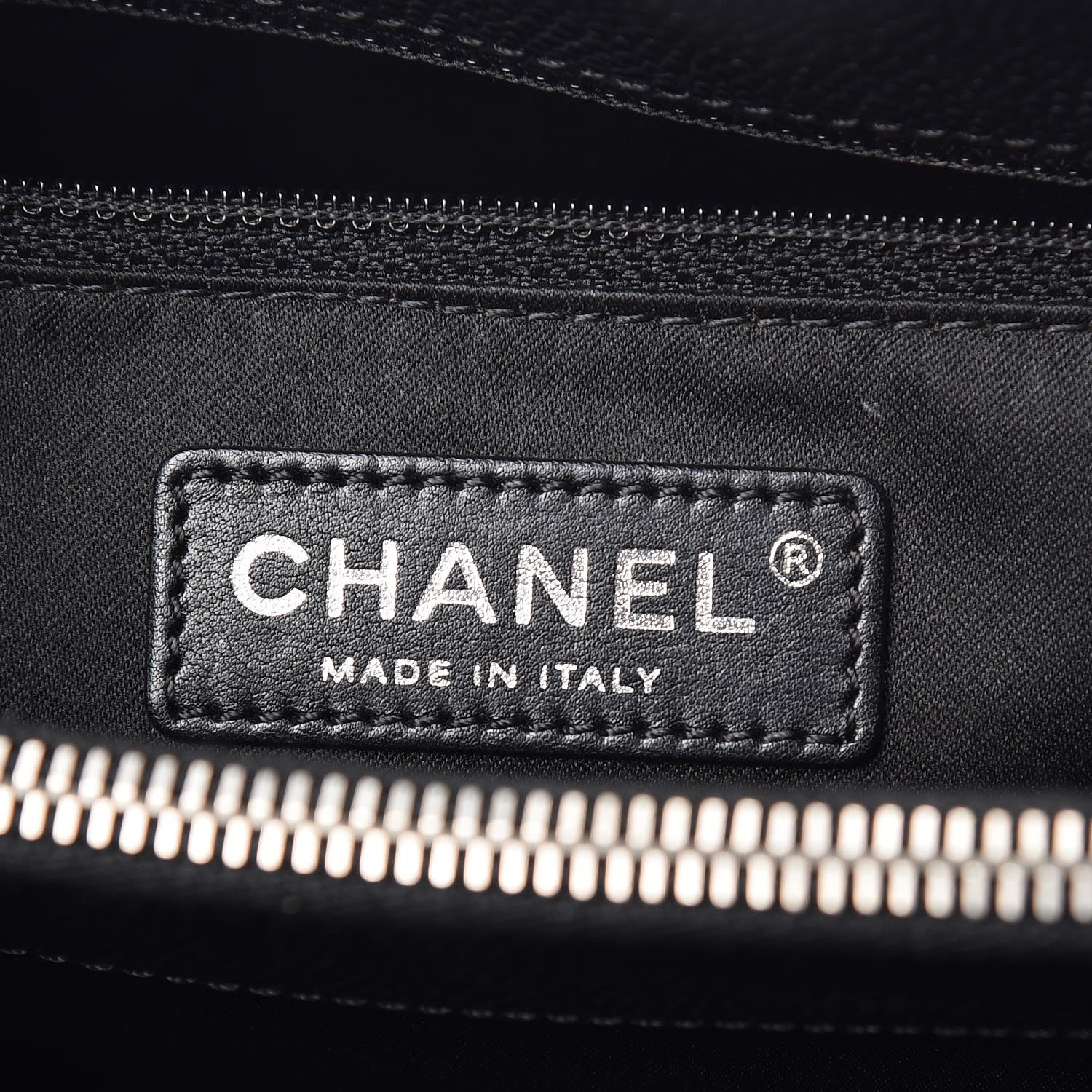 Chanel Caviar Quilted Grand Shopping Tote GST Black 6 of 9