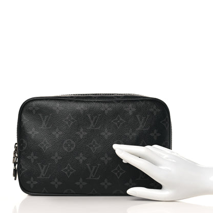 Louis Vuitton Monogram Eclipse Toilet Pouch GM 2 of 8