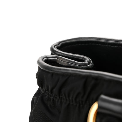 Prada Tessuto Nylon Gaufre Small Tote Black 12 of 13