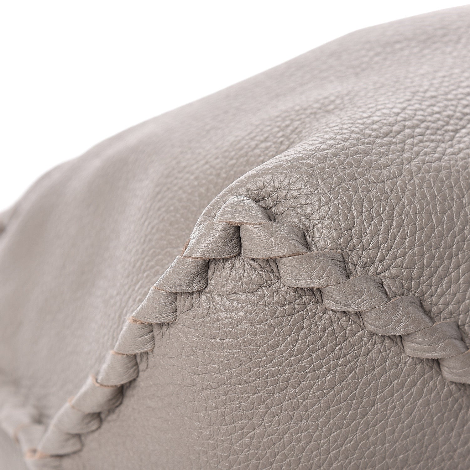 Bottega Veneta Cervo Deerskin Hobo Light Grey 9 of 16