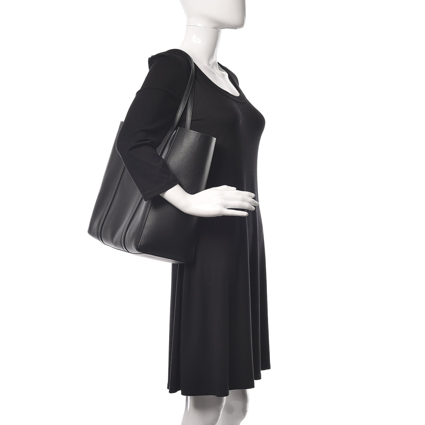 Calfskin Small Everyday Tote Bag Black