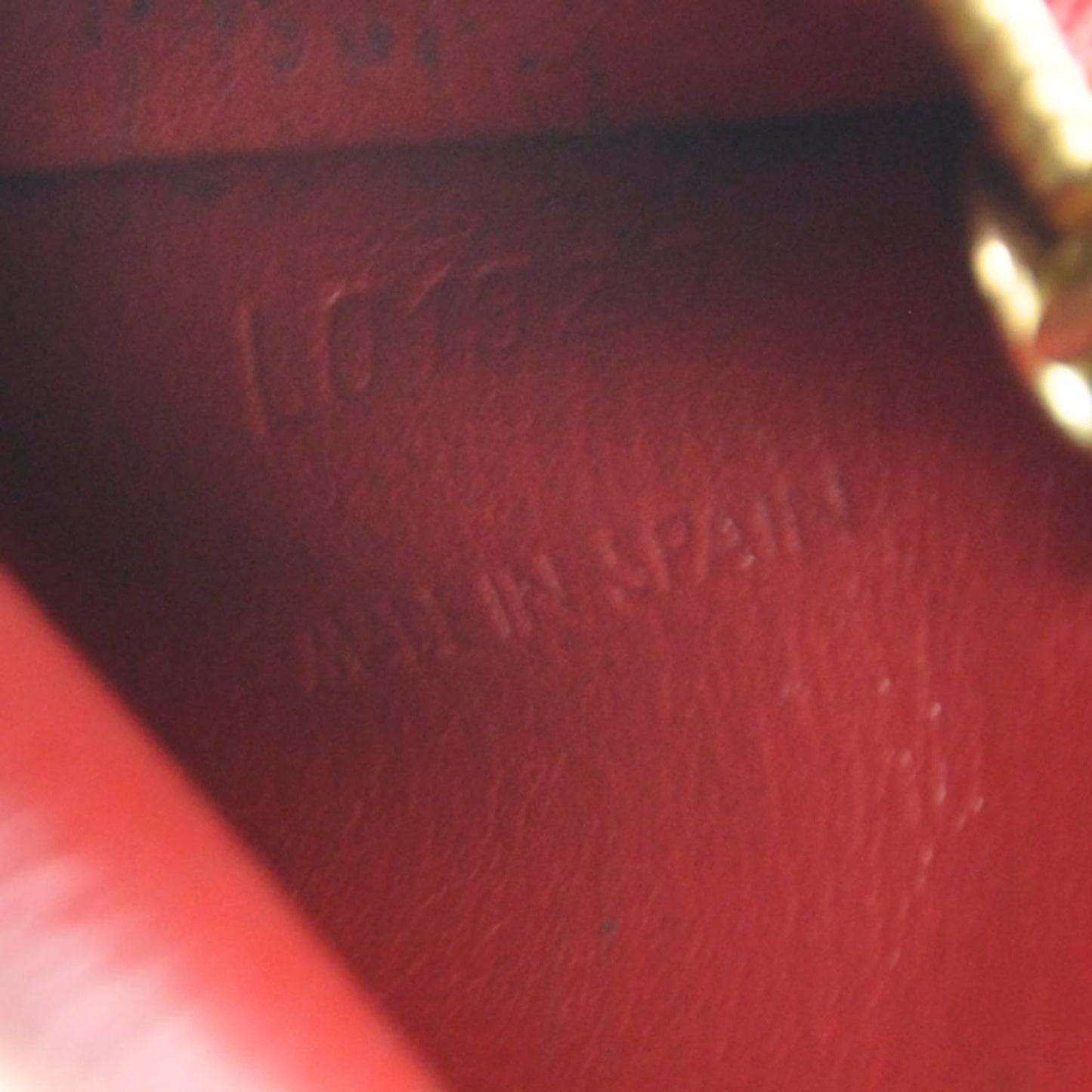 Epi Key Pouch Red