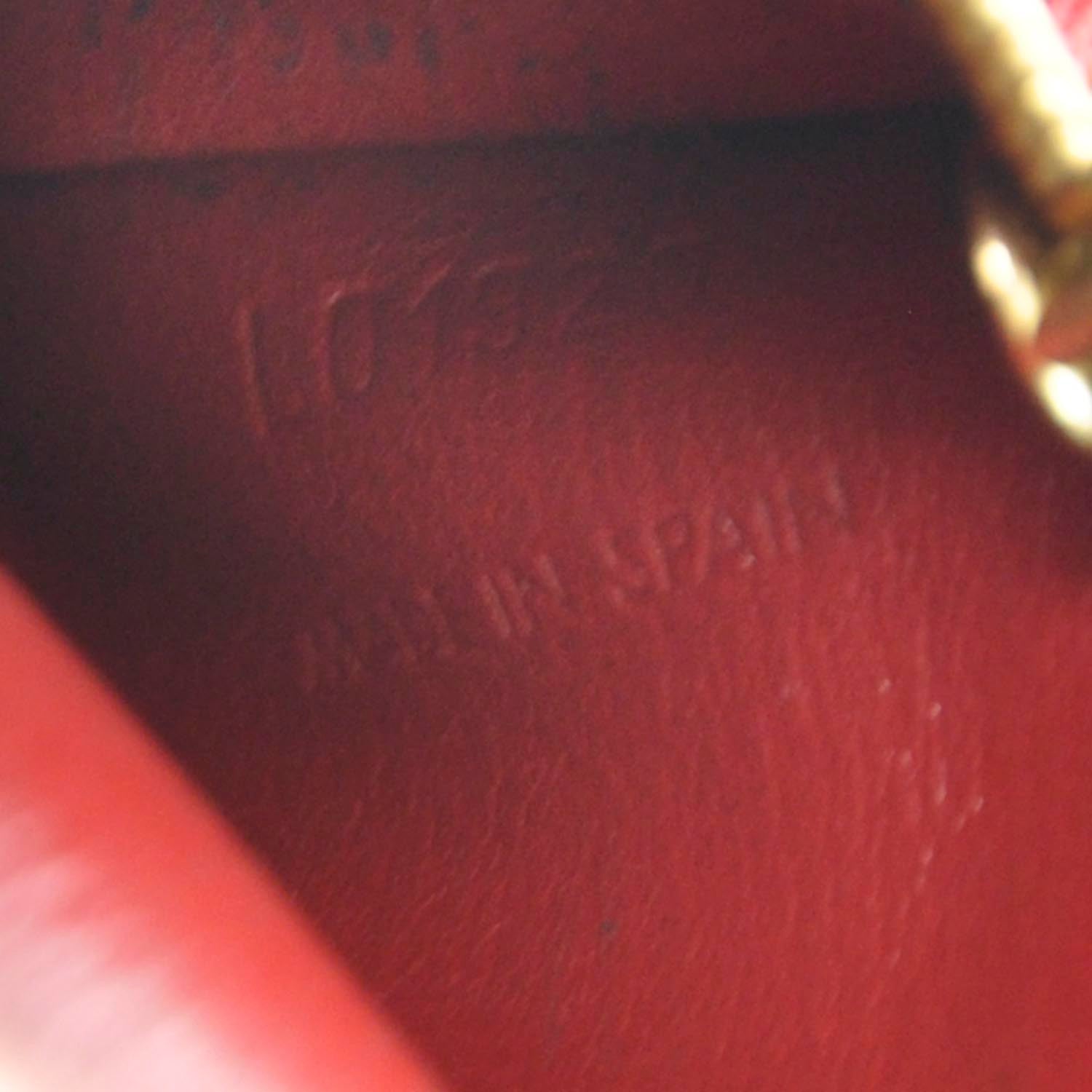 Louis Vuitton Epi Key Pouch Red 7 of 8
