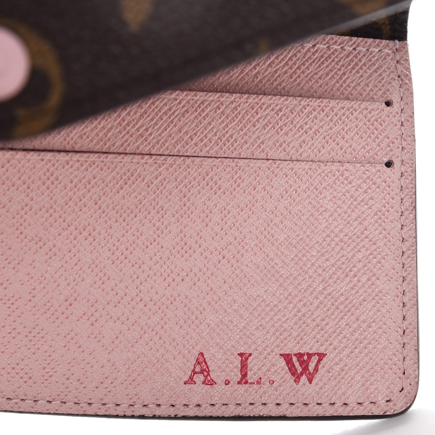 Louis Vuitton Monogram Josephine Wallet Rose Ballerine 8 of 12
