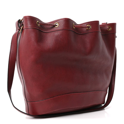 Hermes Ardennes Market Drawstring Bag 28 Rouge H 3 of 10