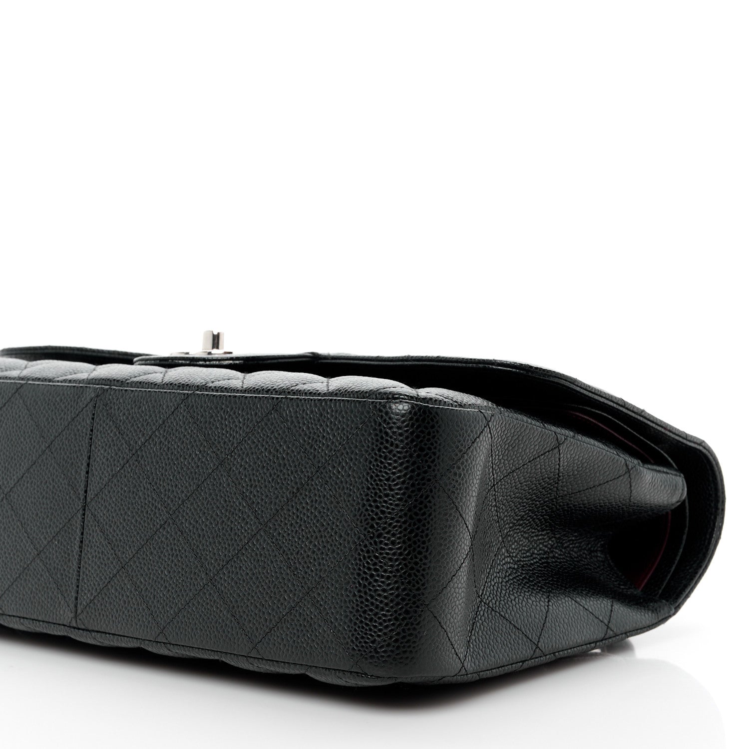 Chanel Caviar Quilted Jumbo Double Flap Black 11 of 11