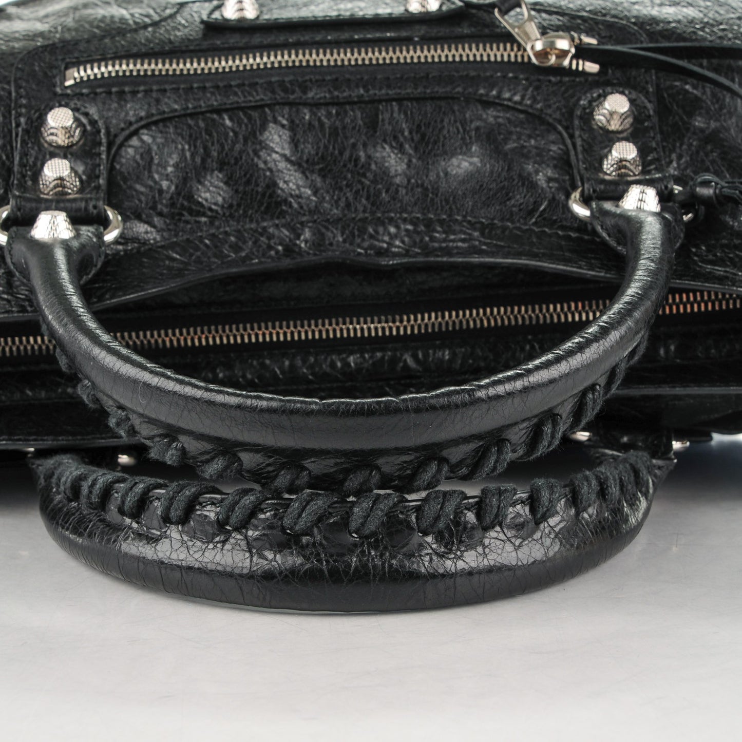 Agneau Giant 12 Silver Hardware City Black