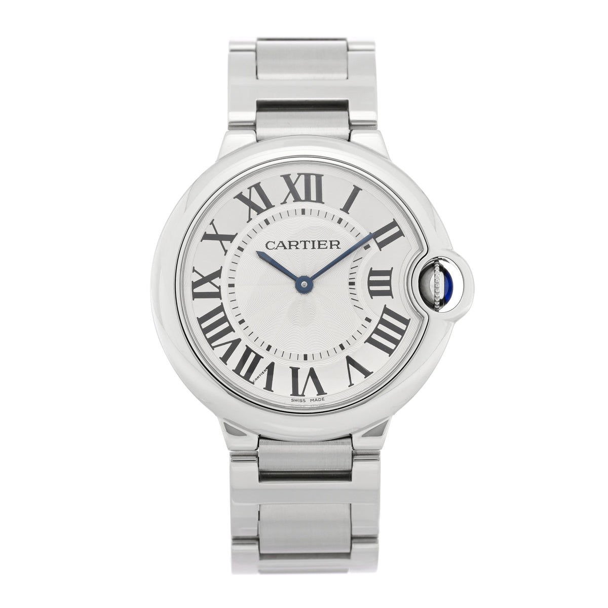 Cartier Stainless Steel 36mm Ballon Bleu De Cartier Quartz Watch 1 of 4