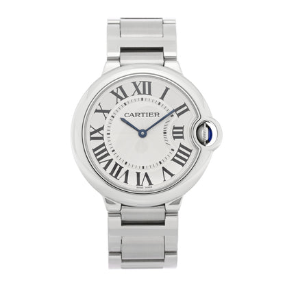 Cartier Stainless Steel 36mm Ballon Bleu De Cartier Quartz Watch 1 of 4