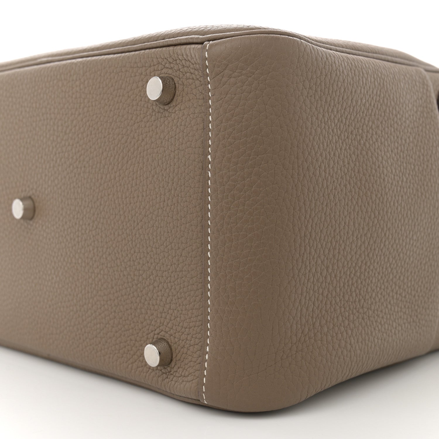 Hermes Taurillon Clemence Lindy 30 Etoupe 10 of 11