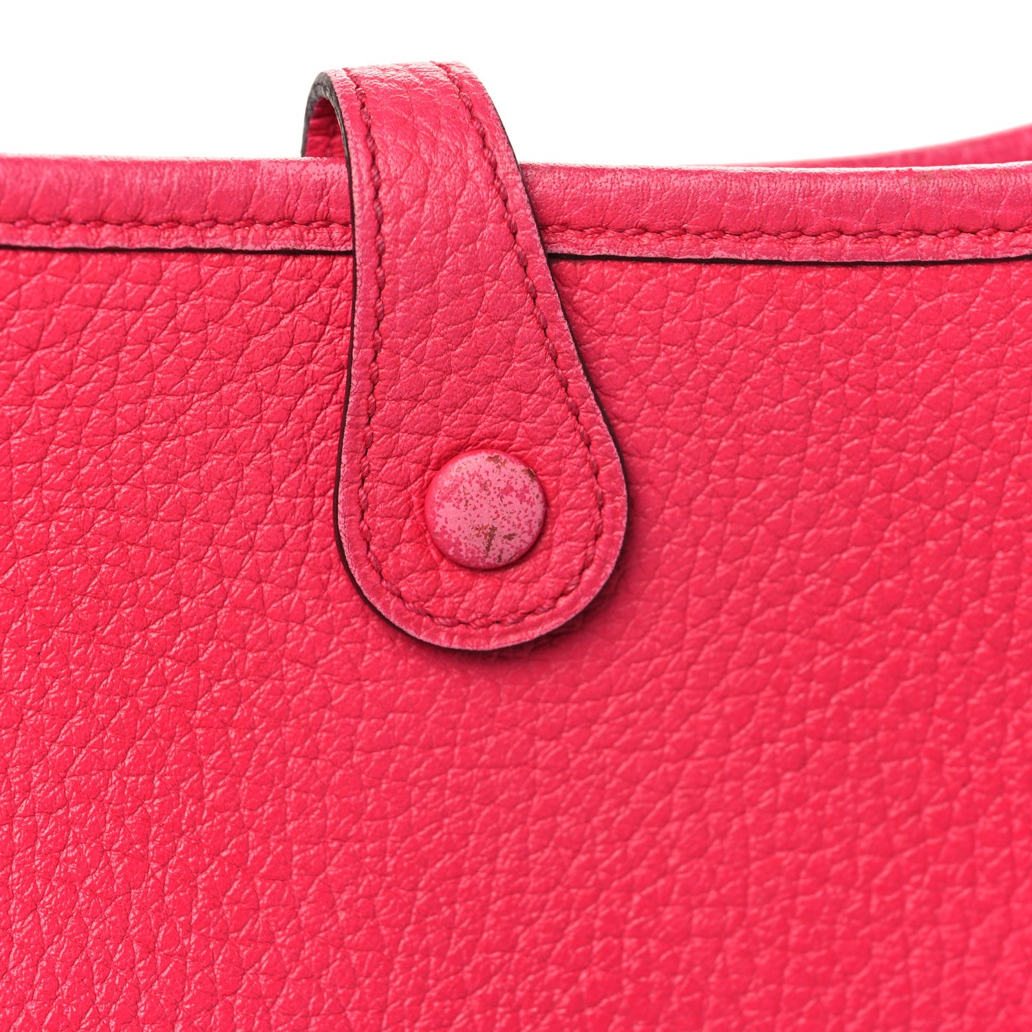 Hermes Taurillon Clemence Evelyne TPM Rose Extreme 10 of 11