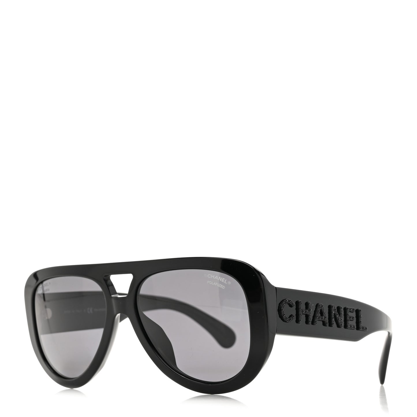 Resin Polarized Sunglasses 5423-B-A Black