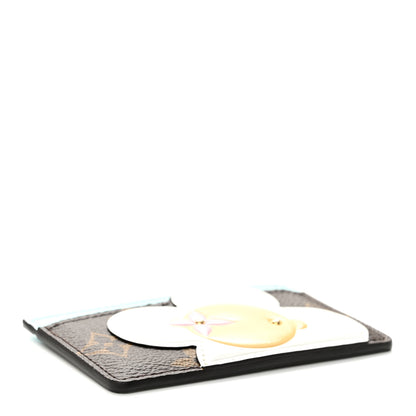 Louis Vuitton Monogram Vivienne Card Holder Animation Blue 4 of 8