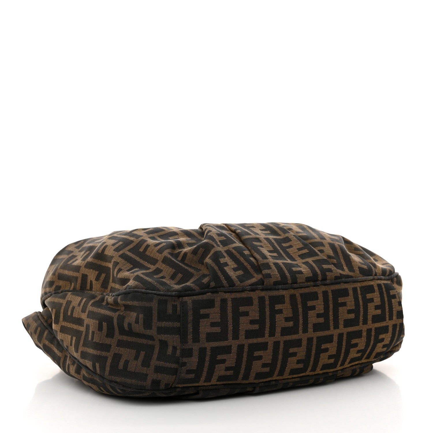 Fendi Zucca Patent Mia Tote Tobacco 4 of 11