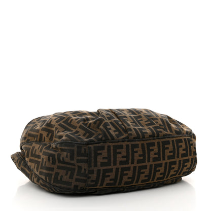 Fendi Zucca Patent Mia Tote Tobacco 4 of 11