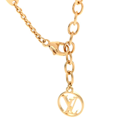 Louis Vuitton Brass Flower Full Bracelet Gold 6 of 6