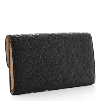 Louis Vuitton Empreinte Emilie Wallet Black Dune 3 of 6