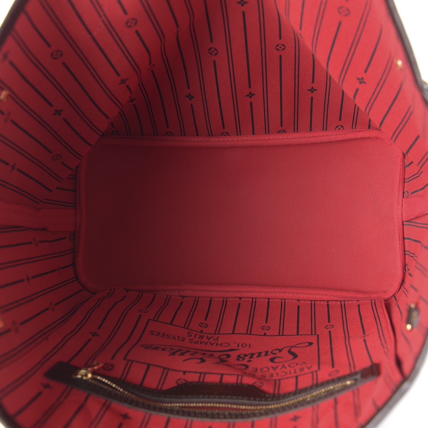 Louis Vuitton Damier Ebene Neverfull MM 5 of 10