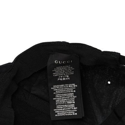 Gucci X MLB Cotton NY Yankees Baseball Hat 57-61 Black 8 of 8